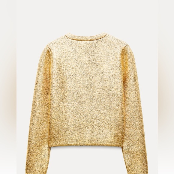 ZARA NWT blogger fav FOIL KNIT CARDIGAN SIZE S
🚨FIRM PRICE NO DISCOUNT - Picture 6 of 14